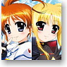 [Magical Girl Lyrical Nanoha The Movie 1st] Large Format Mouse Pad [Strong Bond] (Anime Toy)