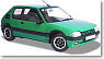 プジョー 205 GTl グリフ 1990 (グリーン) (ミニカー)