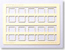 Indication Staff Handrail for New Type Electric Locomotive (Cream Pre-colored/for 5-cars) (Model Train)
