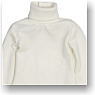 50cm Turtle Neck Long Sleeve Knit (Off White) (Fashion Doll)