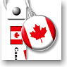 Flags of the World Strap 09 (Canada) (Anime Toy)