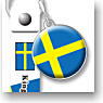 Flags of the World Strap 16 (Sweden) (Anime Toy)