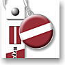 Flags of the World Strap 27 (Latvia) (Anime Toy)