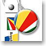 Flags of the World Strap 28 (Seychelles) (Anime Toy)