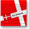 Flags of the World Key Board G (Denmark) (Anime Toy)