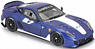 フェラーリ 599XX 2010年 ホームステッド マイアミ (メタリックブルー/No.27) (ミニカー)