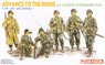 Advance to the Rhine U.S. 1st Army at Remagen 1945 (6 Figures) (Plastic model)