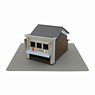 [Miniatuart] Miniatuart Putit : Shop-3 (Assemble kit) (Model Train)