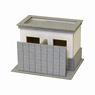 [Miniatuart] Diorama Option Kit : Public Restroom C (Unassembled Kit) (Model Train)