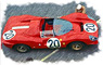 フェラーリ 330 P4 スパイダー `S.E.F.A.C.` ル・マン24h 1967 No.20 (ミニカー)