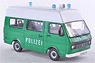 VW LT28 ポリスバン (グリーン) (ミニカー)