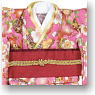 PNM Kimono Set -Sakuragasane- (Pink) (Fashion Doll)