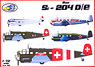 Siebel Si-204D (Netherlands/Soviet/Swiss marking) (Plastic model)
