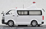 Toyota Hiace DX 4Door 2008 Police Headquarters Security Department Mobile Unit Area Inspection Vehicle (Diecast Car)