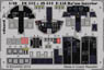 F-15I Lahm Meter Board / Seat Belt Color Zoom (w/Adhesive) (Plastic model)