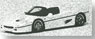 フェラーリ F50 クーペ 1995 (パールホワイト) (クロームメッキホイール) (ミニカー)