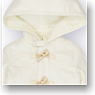 50cm Short Duffel Coat (Off White) (Fashion Doll)