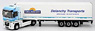 ルノー マグナム 2008 冷凍ボックスセミトレーラー SR2 DELANCHY TRANSPORTS (ホワイト) (ミニカー)