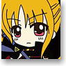 [Magical Girl Lyrical Nanoha The Movie 1st] Rubber Key Ring [Fate Testarossa Barrier Jacket Ver.] (Anime Toy)