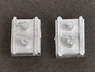 1/80 Plumbing Cover of Air Conditioner Type AU26J, Small Box Type (2pcs.) (Model Train)