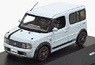 ガレージタイプジオラマキット + NISSAN キューブ SX 2003 ネオクラシカル（エアーブルー） (ミニカー)