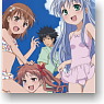 To Aru Majutsu no Index II A4 Wide Clear File C (Index, Misaka Mikoto, Shirai Kuroko, Toma Kamijyo) (Anime Toy)