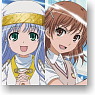 To Aru Majutsu no Index II Cloth Poster (Index & Mikoto) (Anime Toy)