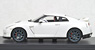 NISSAN GT-R 2011 ブラックエディション (ブリリアントホワイトパール) (ミニカー)