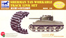 Sherman T49 Workable Track Link Set (Plastic model)