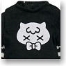 Snotty cat mini レイヤードカットソー (ブラック) (ドール)