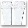 50cm Lolita High Socks (White) (Fashion Doll)
