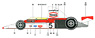 M23 Trans Kit `74 Low Wing Version (Metal/Resin kit)