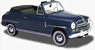 フィアット 1400 カブリオレ 1950 (ブルー) (ミニカー)