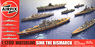 Sink the Bismarck! Gift Set (Plastic model)
