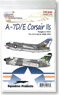 Decal for A-7D/E Corsair II VA-113 & 180th TFG (Plastic Model)
