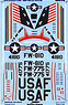 Decal for F-100C Super Sabre 450th FDW 721st FDS (Plastic model)
