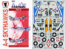 Decal for A-4C/L Skyhawk U.S. Navy Attack Aircraft (Plastic model)
