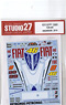 Decal for YZR-M1 (#46/#99/#8) (Model Car)