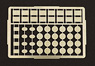 16番(HO) 旧型EL用製造銘板 (洋白) (鉄道模型)