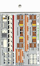 Room Sheet for Series 24 Hokutosei East Japan Railway Formation (for Basic Set, TOMIX #92756) (Model Train)