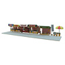 [Miniatuart] Good Old Diorama Series : Street Vender Set A (Unassembled Kit) (Model Train)