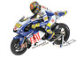 YAMAHA YZR-M1 V.ROSSI  MOTOGP 2009 バレンシア フィギュア付き (ミニカー)