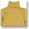 50cm Turtle Neck Long Sleeve Knit (Mustard) (Fashion Doll)