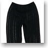 50cm Lace Knit Tights (Black) (Fashion Doll)
