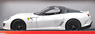 フェラーリ 599GTO (パールホワイト/ルーフ：ブラック) (ミニカー)
