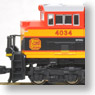 EMD SD70ACe KCS #4034 (Orange / Green Brown / Yellow Line) (Model Train)