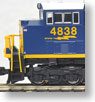 EMD SD70ACe CSX No.4838 (ブルー/黄ロゴ) ★外国形モデル (鉄道模型)