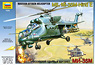 Mil Mi-35M HindE Soviet Helicopter (Plastic model)