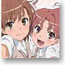 A3 Clear Desk Mat To Aru Kagaku no Railgun [Mikoto & Kuroko] (Anime Toy)