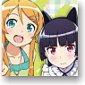 [Ore no Imouto ga Konna ni Kawaii Wake ga Nai] Large Format Mouse Pad [Kirino & Kuroneko] (Anime Toy)